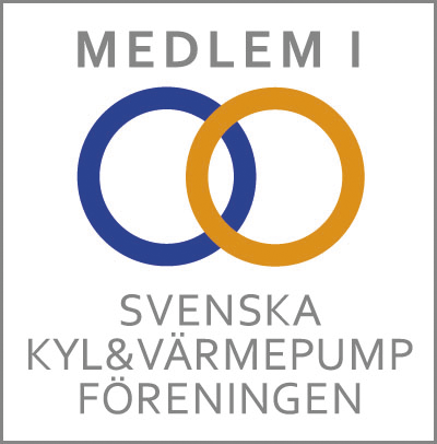 Medlem i Svenska Kyl & Värmepumpföreningen (SKVP)